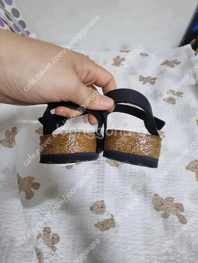 버켄스탁 리오 블랙 샌들 240 사이즈 새상품--3