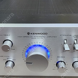켄우드 고급인티앰프 KA-701(220V),삼성고급빈티지스피커 PS-450,트리오상급튜너 KT-7700(7련바리콘),산수이앰프 D707,607 입니다