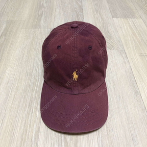 [20,000] (ONE SIZE) 폴로 랄프로렌 POLO 버건디 선페이딩 볼캡 폴로 모자