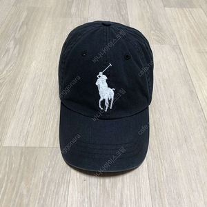 [27,000] (ONE SIZE) 폴로 랄프로렌 POLO 빅포니 로고 블랙 폴로 볼캡 모자