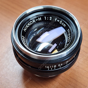 니콘 NIKKOR-H 5cm F2 50/2 50.2 S마운트 RF 렌즈 Nikon 50mm​