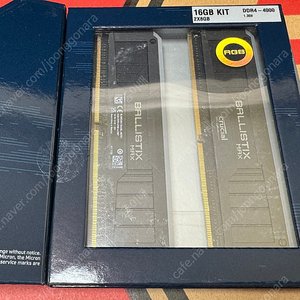 Crucial Ballistix MAX DDR4-4000 RGB 패키지(8Gx2)