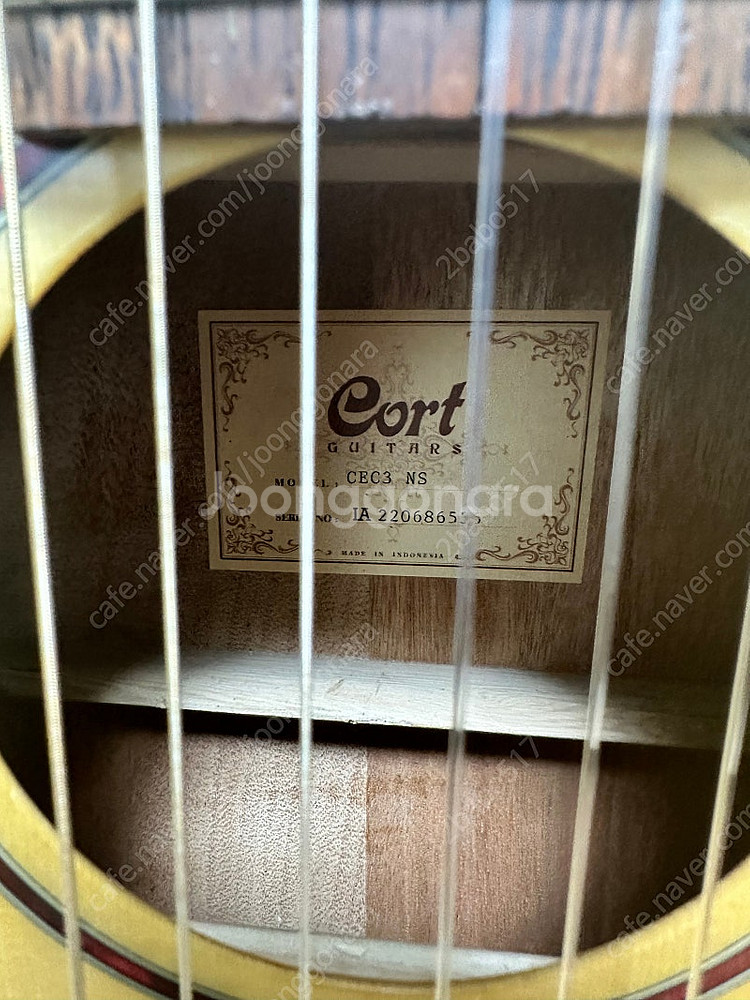 Cort CEC3 NS 콜트 클래식 기타(새거) 세팅완...--3