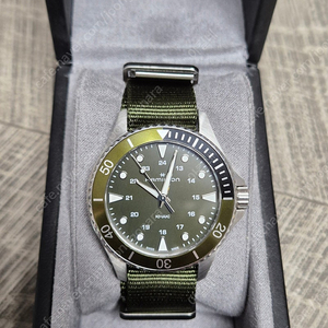 해밀턴 카키 네이비 스쿠바 37mm