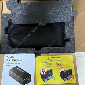 AOOSTAR AG02S 오큐링크 USB4 지원 eGPU독 미사용품 팝니다