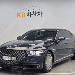 제네시스 G90 중고 제네시스 중고 가격 파란색 2019년식 5.0 GDI AWD 프레스티지 중고차 할부가능