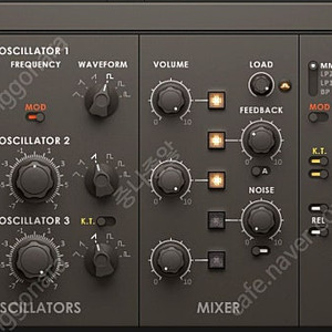 Monark 모낙 네이티브 인스트루먼트 Native Instruments 플러그인 악기 // 아날로그 신스