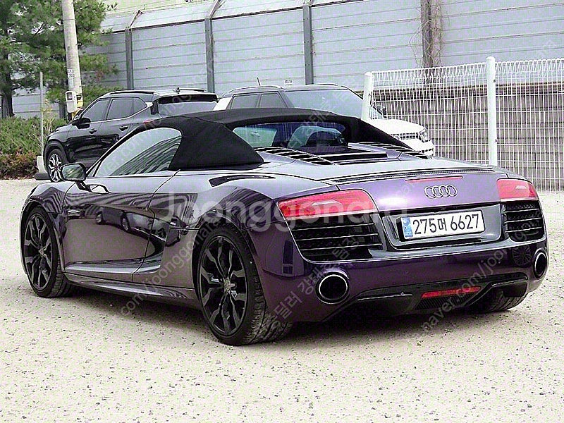 아우디 R8 중고 R8 중고차 검정색 2015년식 71,358km 5.2 V10 스파이더 중고자동차--3