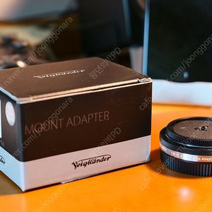 보이그랜더 VM-E 어답타2 소니바디에 라이카렌즈 사용 가능하게 하는 컨버터
