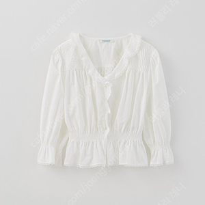 새상품) 타낫 콜레트 블라우스 colette frill blouse