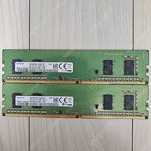 삼성 DDR4 4G 2개 판매