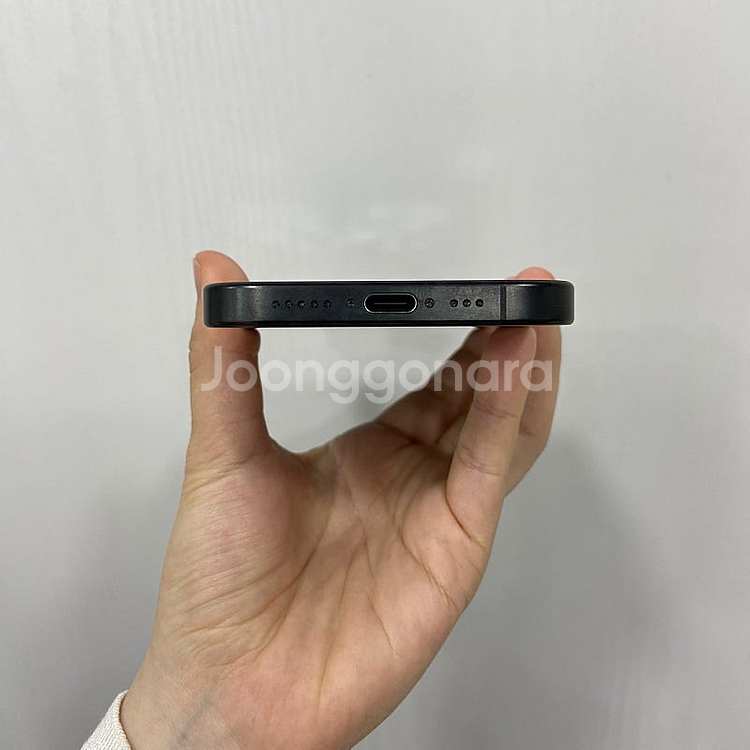 85064 아이폰15프로 블랙티타늄 128GB 부산 중...--3