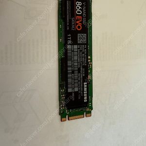 삼성 m.2 860 evo 1tb 팝니다.