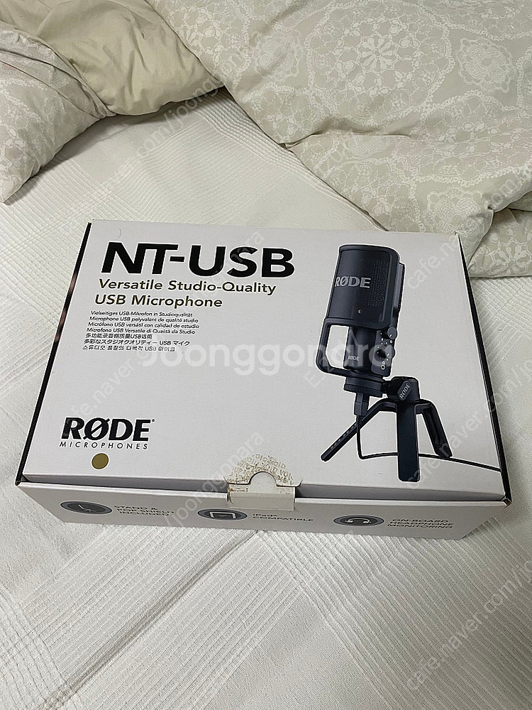 로데 콘덴서 마이크 (NT-USB)--1