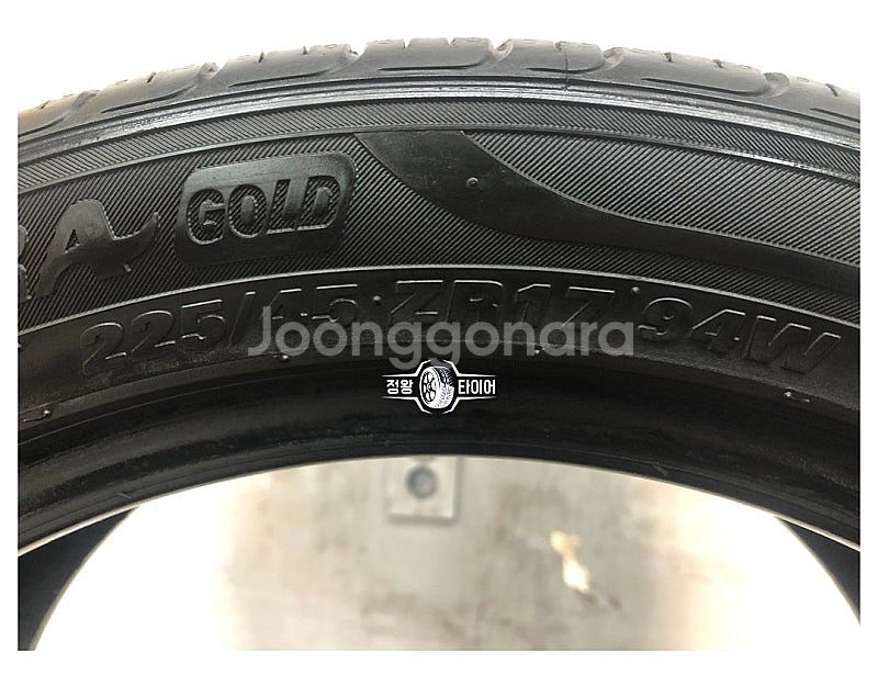 중고타이어 오페라골드 225/45R17 i30--3