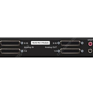 Apogee symphony mk2 16x16 module 모듈