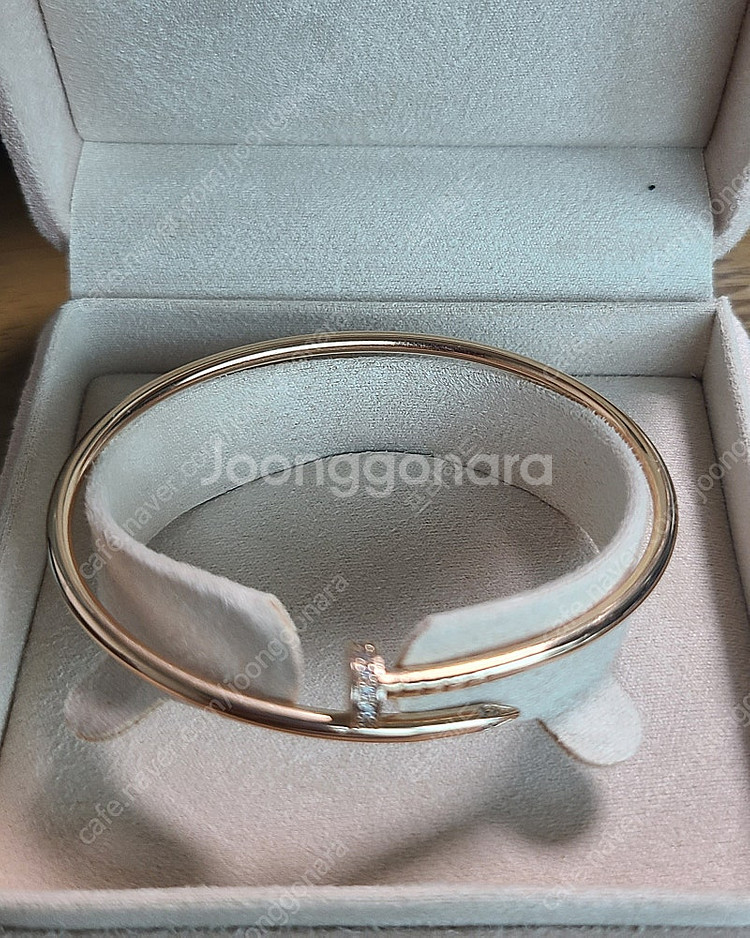 14k 까르띠에 앵끌루sm 제작 팝니다--1
