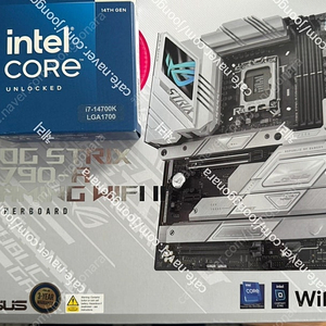 PC부품 (CPU(i7-14700K), 메인보드(Z790), 게이밍 RAM, 수랭쿨러) 팝니다. 미개봉