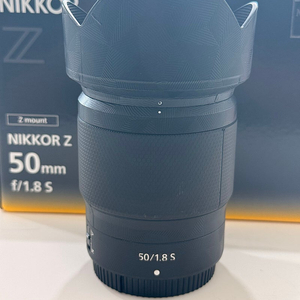 니콘 Z50mm 1.8렌즈 팝니다. (풀박, Z50.8)