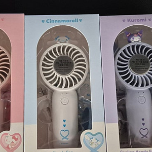 산리오 캐릭터 냉각 핸디 선풍기 새상품 팝니다