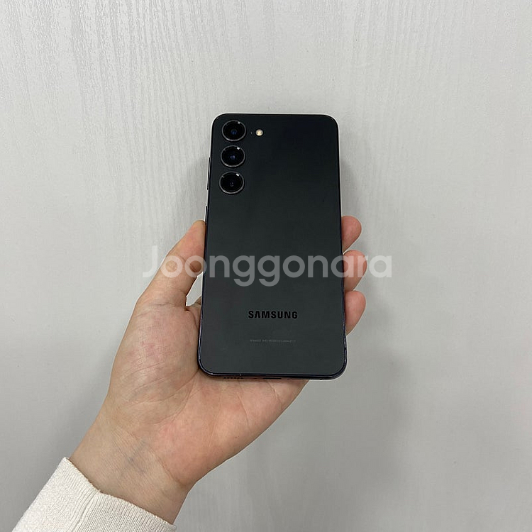 90642 갤럭시S23 블랙 256GB 부산 중고폰 팝...--2