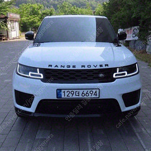 랜드로버 레인지로버 스포츠 중고 레인지로버 중고 흰색 2015년식 3.0 SDV6 HSE 중고차 구매