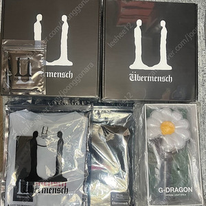 GD 지드래곤 지디 위버맨쉬 오피셜 굿즈 6종 새상품