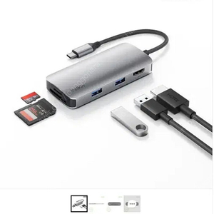 벨킨 5in1 USB C타입 멀티 허브 AVC007bt