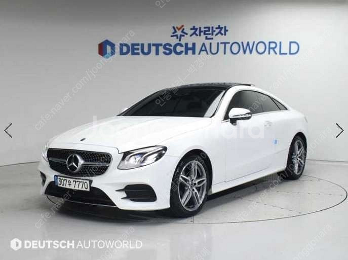 중고차 벤츠 E클래스(5세대) 쿠페 E220d 19년형...--0