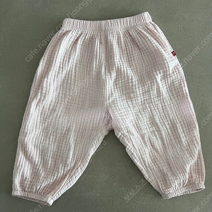 꼬숑 플레이팬츠 베이비핑크 m