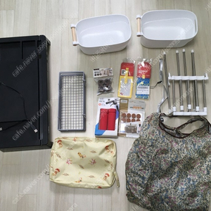 모니터 받침대, 빨래걸이, 수납함, 바구니, 자전거 손잡이, 가구 발받침, 캐리어택, 장바구니 등
