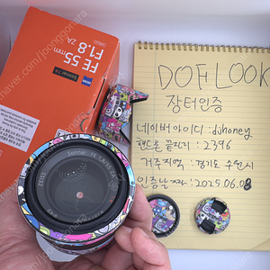 소니 Sony Zeiss 55mm f1.8 FE렌즈 55.8