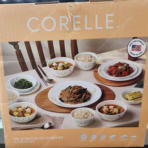 코렐 코지라이트 4인 디너웨어 세트 16피스 단순 개봉된 새상품입니다