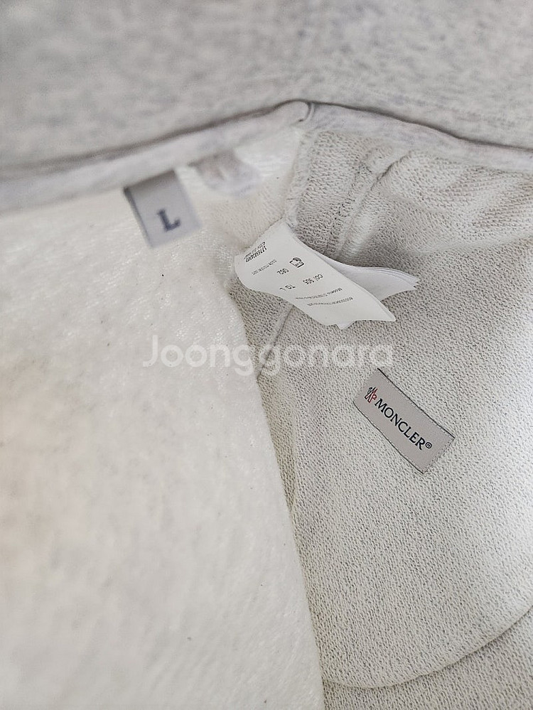 몽클레어 코튼 반바지 라지 사이즈 정품--6