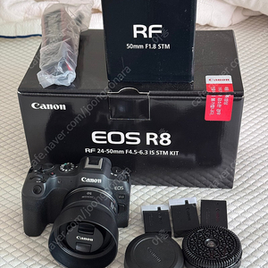 캐논 r8 + rf50.8