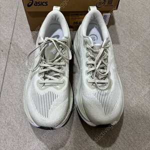아식스 슈퍼블라스트 2 레이크 그레이 화이트 세이지 260