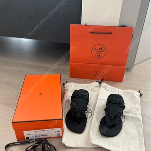 에르메스 아일랜드 샌들 35