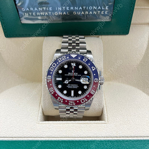 롤렉스 126710 펩시걸 gmt 마스터 쥬빌레