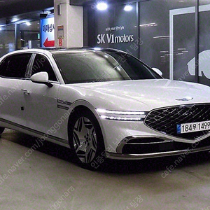 제네시스 G90 중고 제네시스 중고 가격 흰색 2022년식 3.5T GDI e-S/C LWB AWD 수원중고차