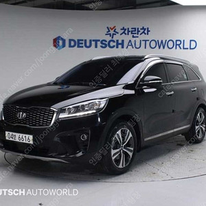 쏘렌토 중고 가격 기아자동차 쏘렌토 중고승용차 검정색 2018년식 디젤 2.2 4WD 노블레스 중고차구매