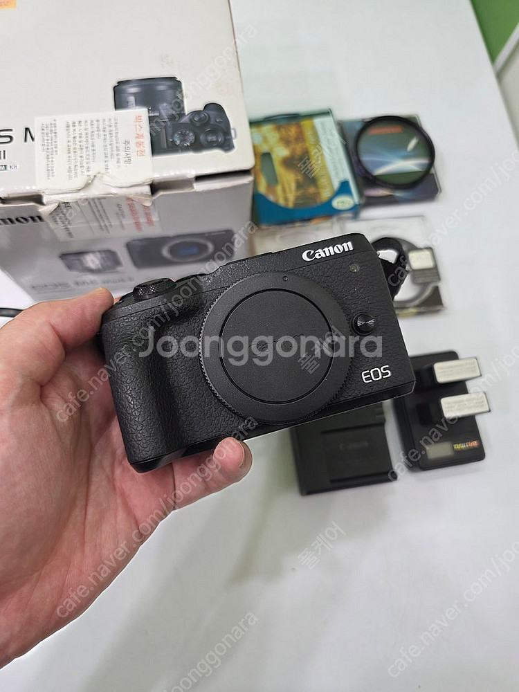 캐논 M6 makr2 바디 + 렌즈(18-150mm) ...--0