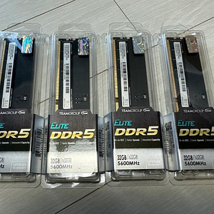 PC용 램(RAM) DDR5 32G - 4개 (미개봉) 판