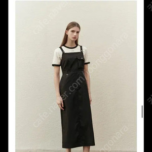 Artid 아티드 서스펜더 카고 멜빵 원피스 블랙m 팝니다