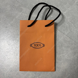 TODS 토즈 쇼핑백 신세계백화점구매용