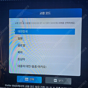 스텔라 블레이드 니케코드 팝니다