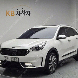 니로 중고차 니로 하이브리드 중고 하이브리드 중고차 흰색 2017년식 1.6 하이브리드 프레스티지 중고차구매