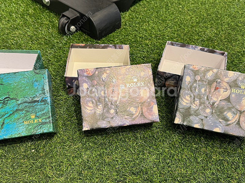 로렉스 정품 보증서 및 설명서.박스.메달 정품 부속--3