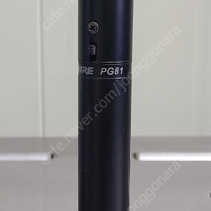 (SHURE)PG81 슈어 악기용 콘덴서마이크