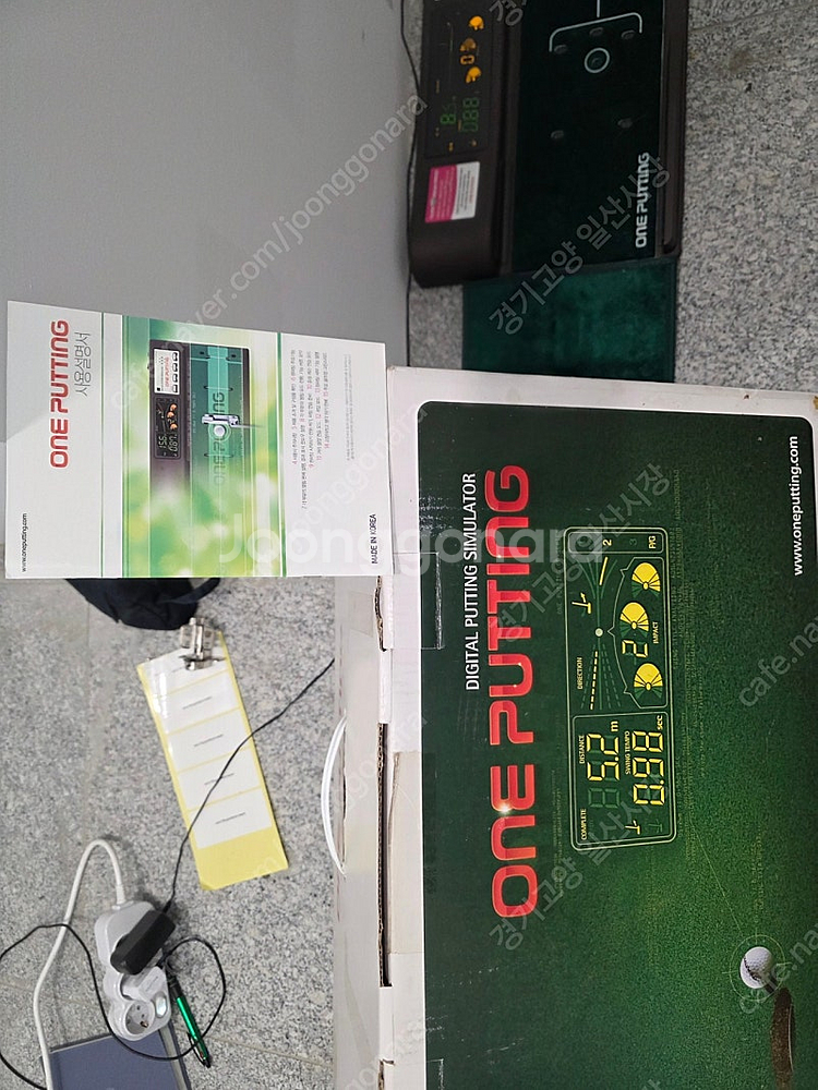 ONE PERTING 퍼팅연습매트 기계--7