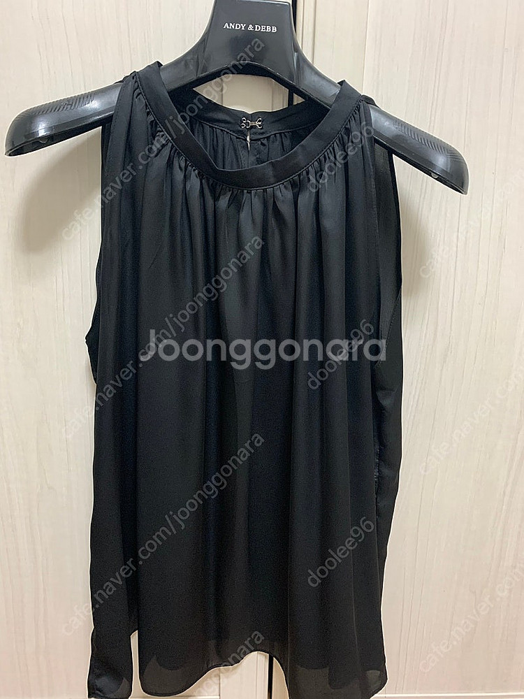 르뮈 쉬폰 홀터넥 새상품--1